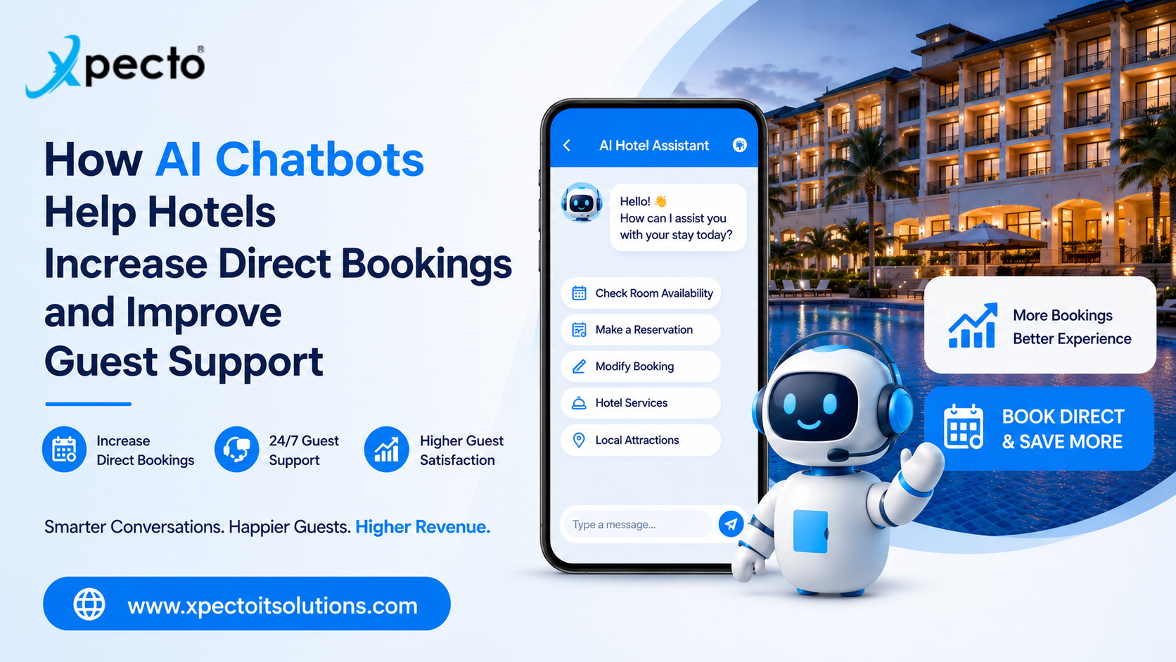 How AI Chatbots Help Hotels Increase Direct Bookings and Improve Guest Support