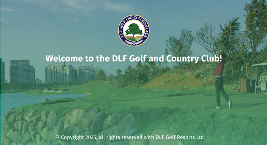 Luxury golf and country club website design and development